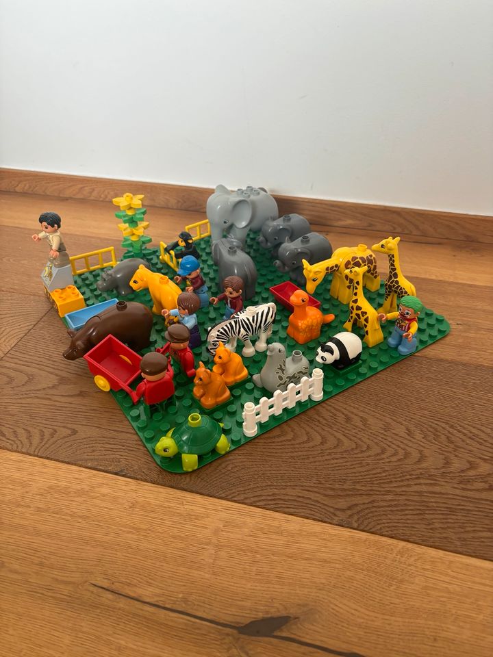 Lego Duplo Zoo und Tierpark und Duplo Steine + Platten etc. in München