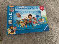 Puzzle, Paw Patrol 2 x 12 Teile Wandsbek - Hamburg Jenfeld Vorschau