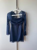 Abendkleid Samtkleid Blau Glitzer Kleid Glitzerkleid Sexy Dress Bayern - Eichstätt Vorschau