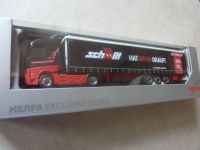 Herpa MB Actros 18 GPl-Szg. 15m-Auflieger Walter Schmitt Exclusiv Schleswig-Holstein - Bornhöved Vorschau