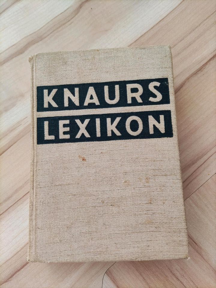 Ein Altes Lexikon von Knaurs 1962 in Eislingen (Fils)
