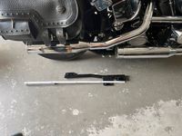 Harley Davidson EVO Softail Auspuffhalter Brandenburg - Mittenwalde Vorschau