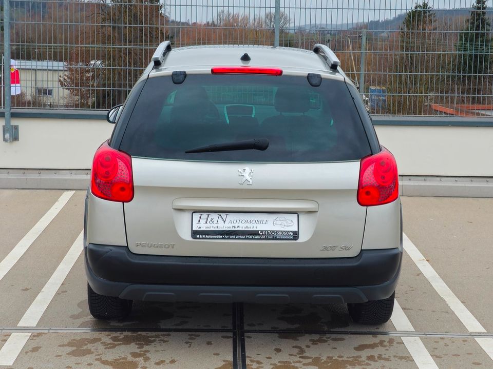 Peugeot 207 EscapadeOrig.92000KM*HU/AU07/25*Klima*Leder*Panorama. in Welzheim