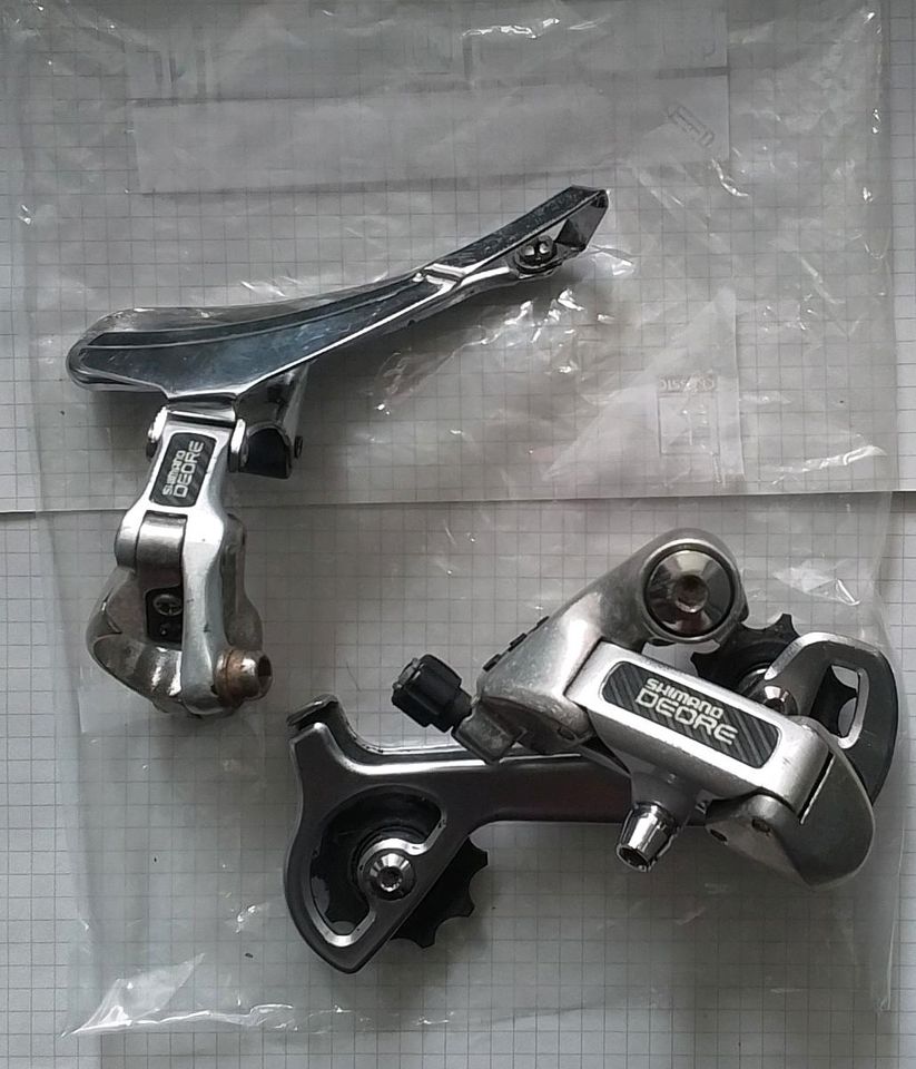 Shimano Deore RD-MT62 Schaltwerk.Shimano Deore FD-MT62 Umwerfer in Kehl