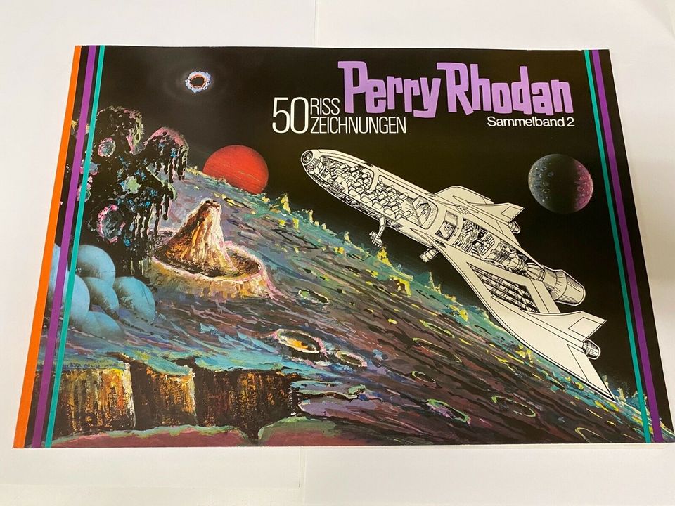 Perry Rhodan Risszeichnungen Band 1-2 in Bergisch Gladbach