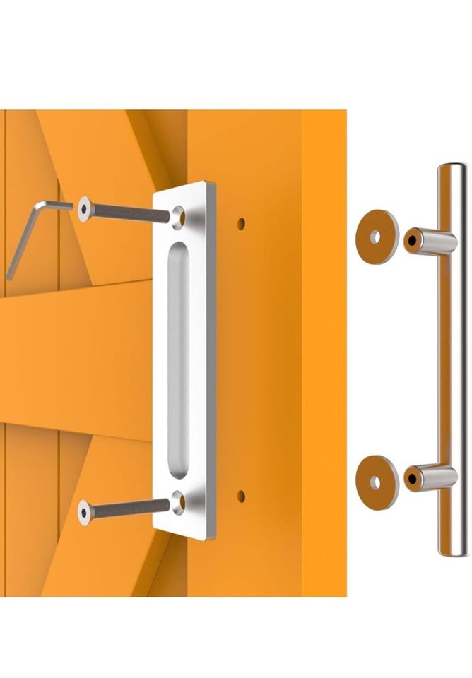 NEU - Schiebetürengriff / Scheunengriff Edelstahl 24cm Länge in Reisbach