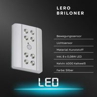 B-Kartonage! Unterbauleuchte Briloner Lero LED mit Sensor silber Niedersachsen - Delmenhorst Vorschau