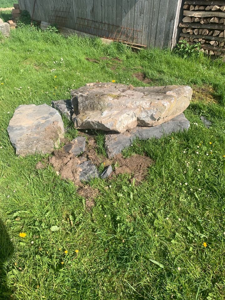 Vorarlberger Flussbausteine & Würzburger Muschelkalksteine in Herbertingen