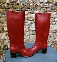 Rontani Vintage Highheel Gummistiefel Stiefel Niedersachsen - Waddeweitz Vorschau