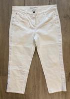 CANDA Sommerjeans weiß mit seitl Lochstickerei Gr. 42 neuwertig Bayern - Manching Vorschau