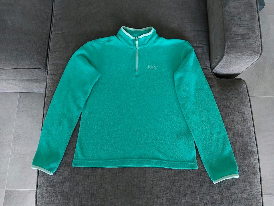 Fleeceshirt Fleecepulli Jack Wolfskin Gr 176 Oberteil Pullover in Ingelheim am Rhein