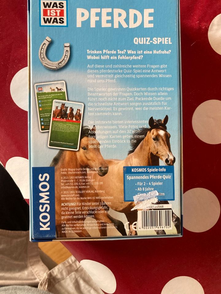 Was ist was Pferde Quizz Spiel in Lörrach