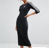Adidas MaxiKleid Maxi langes Kleid Middi Blogger Bodycon Nordrhein-Westfalen - Schwelm Vorschau