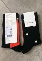 Opus Socken Glitzer Herz schwarz orange 36-38 neu Sachsen-Anhalt - Möser Vorschau