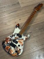 Custom made Strat Style Gitarre. DiMarzio Pandemonium PUs, Neu ! Hessen - Pfungstadt Vorschau