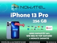 ✅ IPHONE 13 PRO 256GB WIE NEU AKKU 86% IN BLAU NUR 599 € ✅ Frankfurt am Main - Innenstadt Vorschau