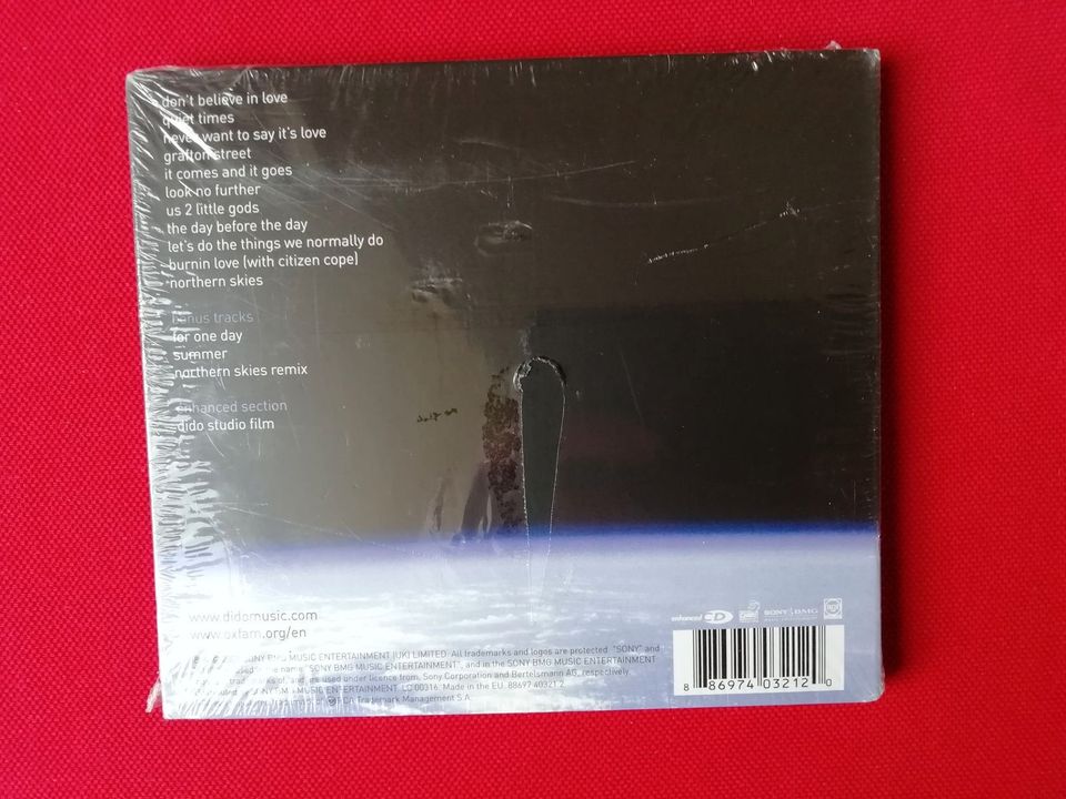 CD  "  Dido  "  beide zusammen 8€, auch einzeln in Buggingen