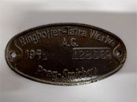 Ringhoffer Tatra Werke in Prag Smichow Plakette aus Nachlass Baden-Württemberg - Bad Säckingen Vorschau