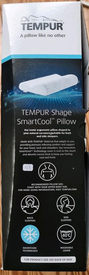 Tempur Shape SmartCool Pillow M Kissen in Hamburg