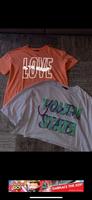 Tshirt Neon leuchten orange weiß Kinder Damen M. Bershka Nordrhein-Westfalen - Nörvenich Vorschau