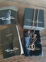 Thomas Sabo Kette Herz Unendlichkeitzeichen roségold 925 Silber Bayern - Salzweg Vorschau