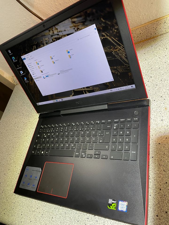 DELL Inspiron 15 Gaming Laptop i7CPU GTX1050Ti Neuwertig TOP in Dortmund
