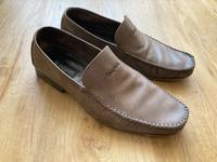 BUGATTI Slipper Loafer Gr. 43 Leder Herrenschuhe grau, taupe Bayern - Augsburg Vorschau