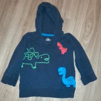 Dunkelblauer Hoodie Kapuzenpullover Shirt Dinos 86 Nordrhein-Westfalen - Bad Lippspringe Vorschau