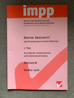 Impp Prüfungshefte 1. Staatsexamen Pharmazie Berlin - Mitte Vorschau