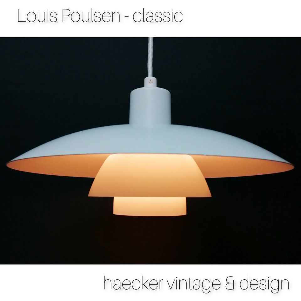 Louis Poulsen PH4 zu dansih design PH5 PHhat midcentury retro70er in Köln