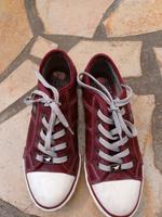 Halbschuhe von Mustang Grösse 39 weinrot Nordrhein-Westfalen - Zülpich Vorschau