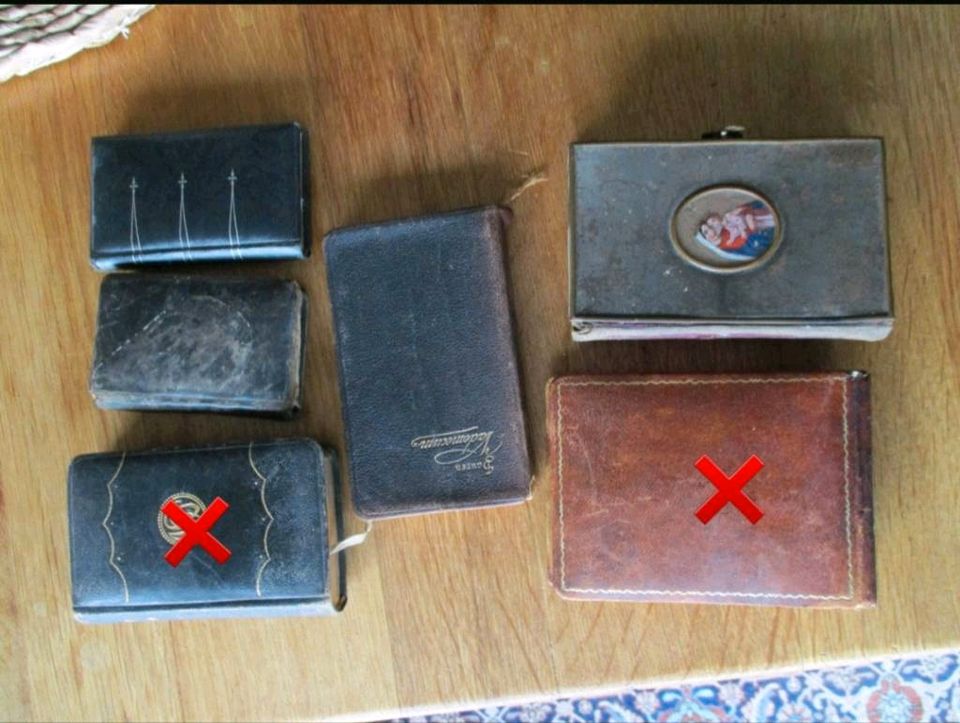 Antike u. alte Deko,Figuren,Bücher,Zinn, Bild, Zigarren-Lederbox. in Xanten