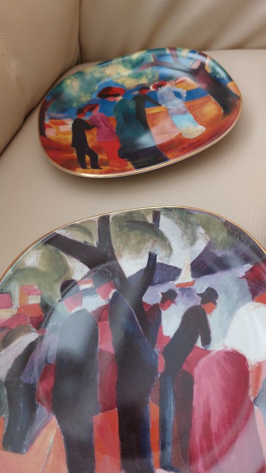 Sammelteller, August Macke, Rosenthal classic, limitiert, 1994 in Osnabrück