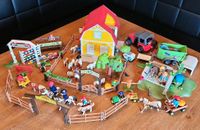 Heute 45 €  ! Playmobil grosser Ponyhof mit Auto & Pferdeanhänger Bayern - Königsbrunn Vorschau