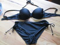 Bügel-Bikini Größe 40 / 80C schwarz Neckholder Perlen Bayern - Oberndorf am Lech Vorschau