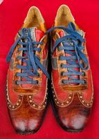 LORENZI Herren Schuhe Leder 42 Made in Italy Bayern - Neu Ulm Vorschau