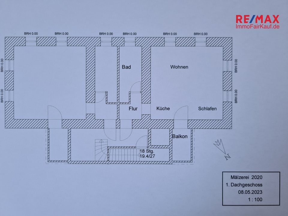 Exklusive Loft-Wohnung im Erstbezug nach Sanierung in Haldensleben