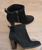 Stiefeletten Marke Timberland Leder schwarz Gr. 39 Hessen - Hanau Vorschau