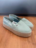 Tommy Jeans Tommy Hilfiger Espadrilles Slipper Loafer mint NEU Bayern - Schwebheim Vorschau