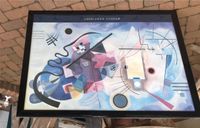 Kandinsky Bild in schwarzem Lackrahmen 107x77cm Hessen - Staufenberg Vorschau