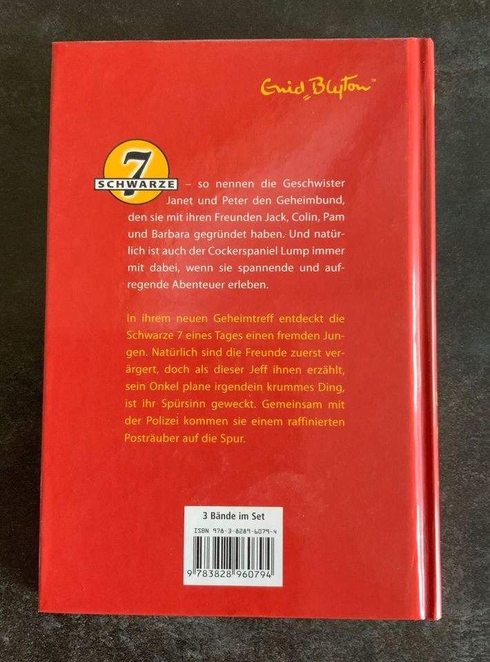 3 Bücher „Schwarze Sieben“ von Enid Blyton / Band 1 - 3 in Kreuztal