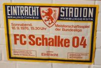 Suche Stadionheft Eintracht Braunschweig : Schalke 04 vom 18.9.76 Niedersachsen - Braunschweig Vorschau