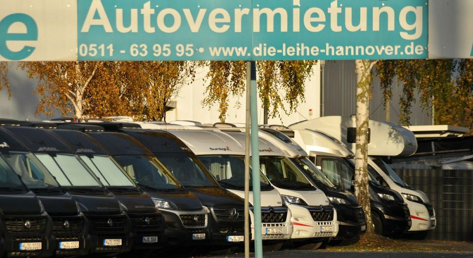 Wohnmobil mieten in Hannover - jetzt für 2024 reservieren in Hannover