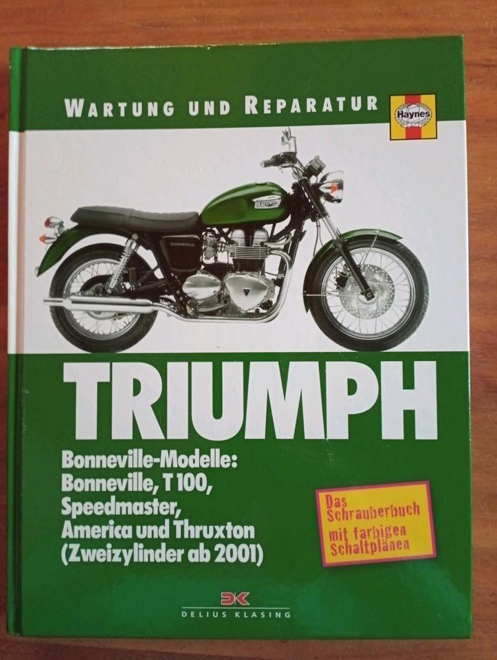 Wartung und Reparatur Triumph Bonneville-Modelle,T100 Zweizylinde in Rosenheim