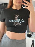 Deftones Crop top schwarz Kr. Altötting - Garching an der Alz Vorschau