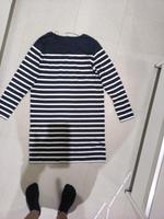 Kleid/edc/L gestreift blau Niedersachsen - Hage Vorschau