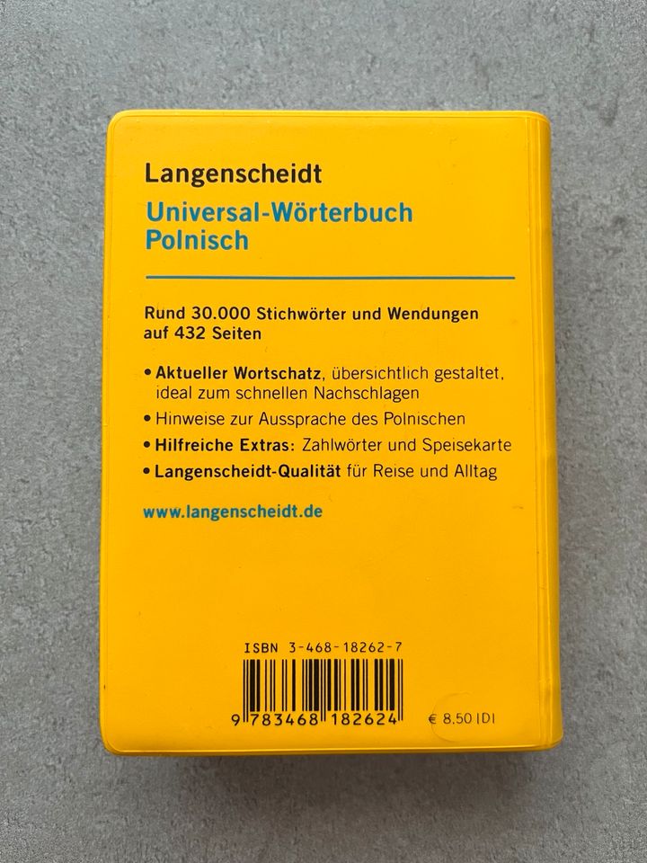 Langenscheidt Universal-Wörterbuch Polnisch (klein) in Duisburg