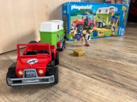 Playmobilset 4189 Reiterhof- Geländewagen mit Pferdeanhänger Nordrhein-Westfalen - Dinslaken Vorschau