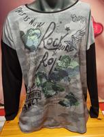 Gerry Weber Taifun Longsleeve Material-Mix Shirt Gr. 44 Hessen - Darmstadt Vorschau