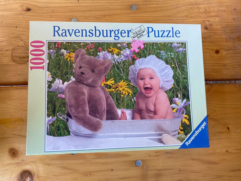 Ravensburger Puzzle 1000 Baby Bär in Bretzenheim